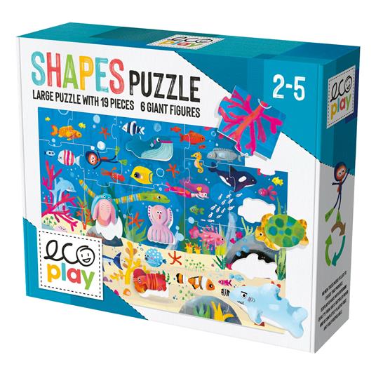 HEADU MU29563 SHAPES PUZZLE SEA