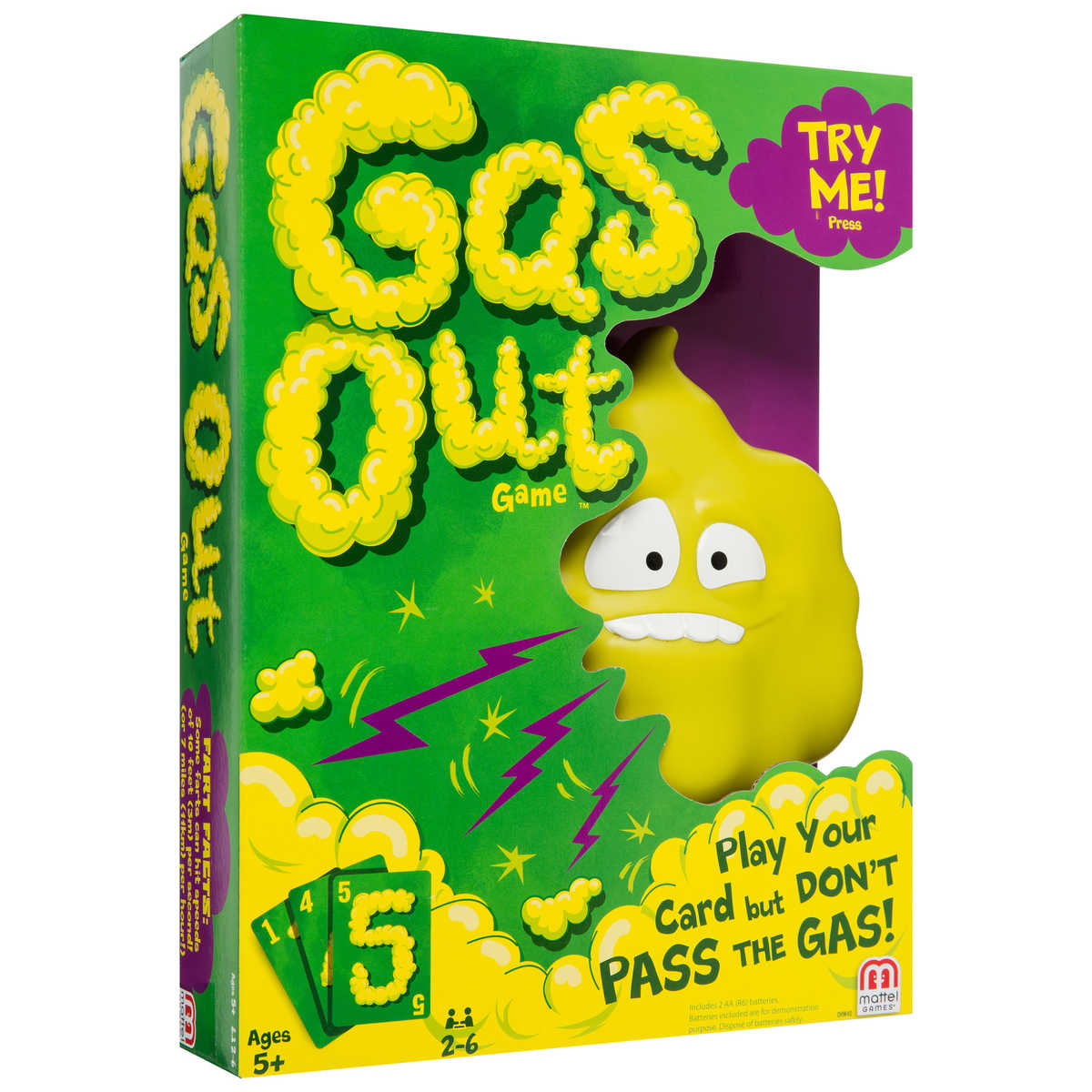 MATTEL DHW40 GAS OUT GAME