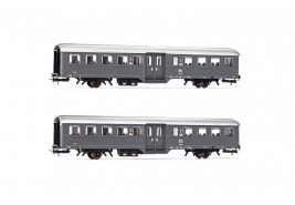 HORNBY HR4298 FS, SET DUE CARROZZE "CORBELLINI"