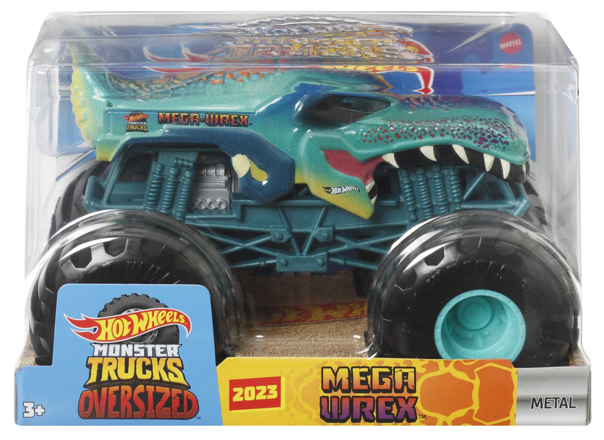 MATTEL HKM58 MONSTER TRUCK MEGA WREX SCALA 1/24 HOT WHEELS