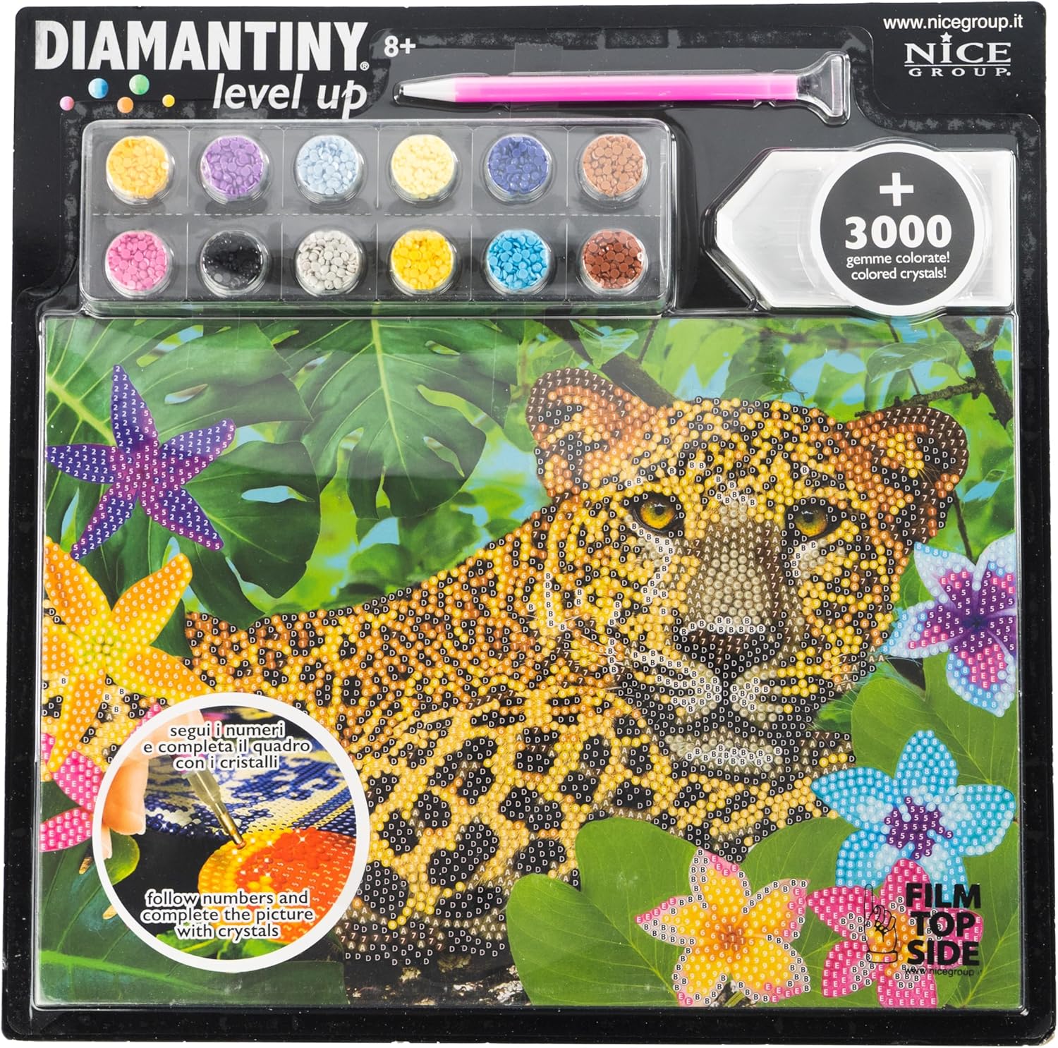 NICE 96201 DIAMANTINY LEVEL UP WILD LEOPARD