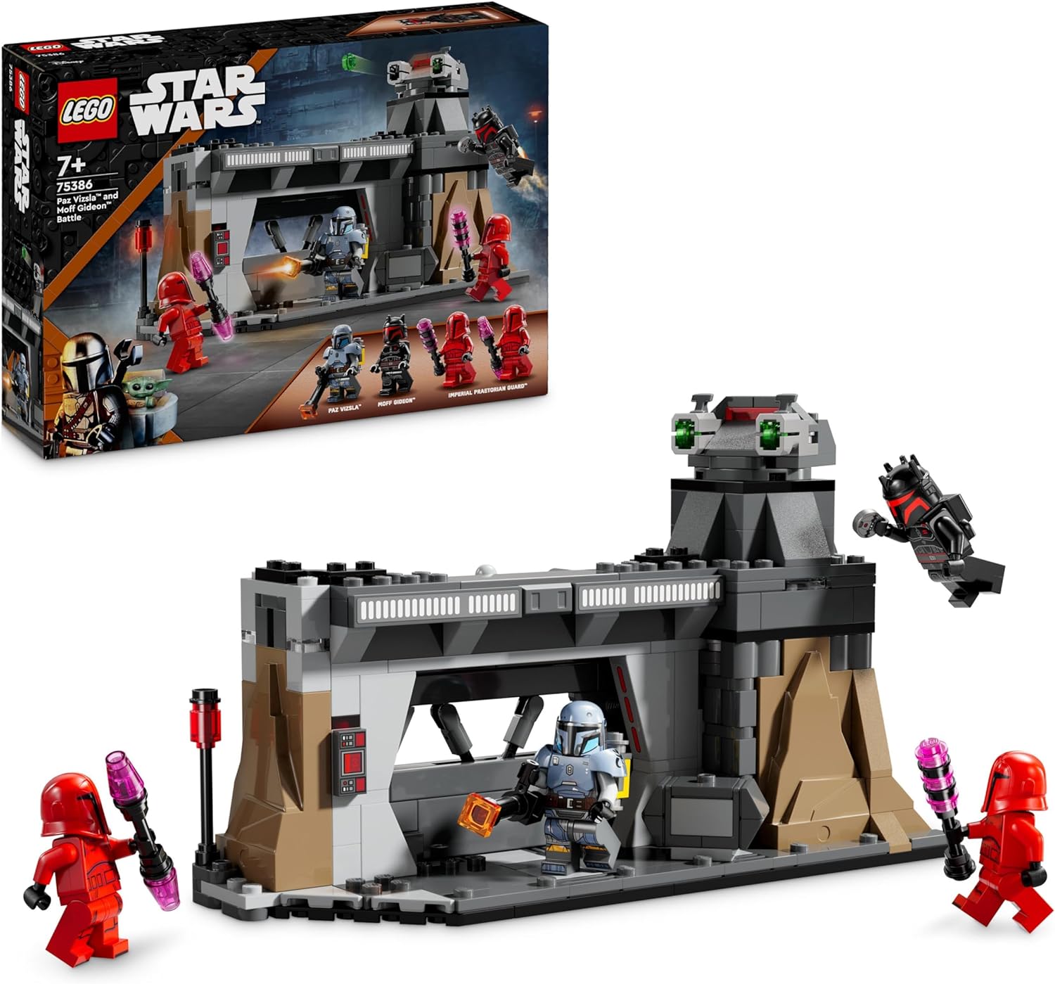 LEGO 75386 BATTAGLIA TRA PAZ VIZSLA E MOFF GIDEON STAR WARS