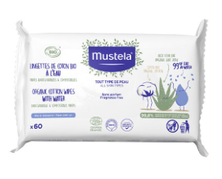 MUSTELA FAMILY BIO SALVIETTE ALL'ACQUA 60pz