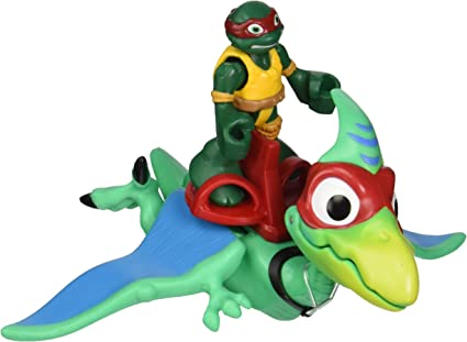 GIOCHI PREZIOSI TUH03111 TURTLES HALF SHELL DINO CON PERSONAGGIO