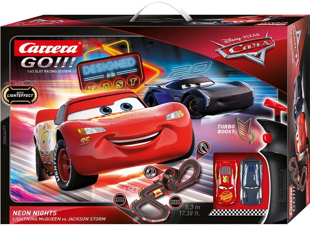 CARRERA 62477 PISTA GO DISNEY PIXAE CARS NEON NIGHTS