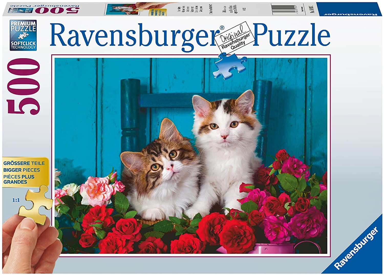 RAVENSBURGER 16993 PUZZLE DA 500 PZ. GATTINI