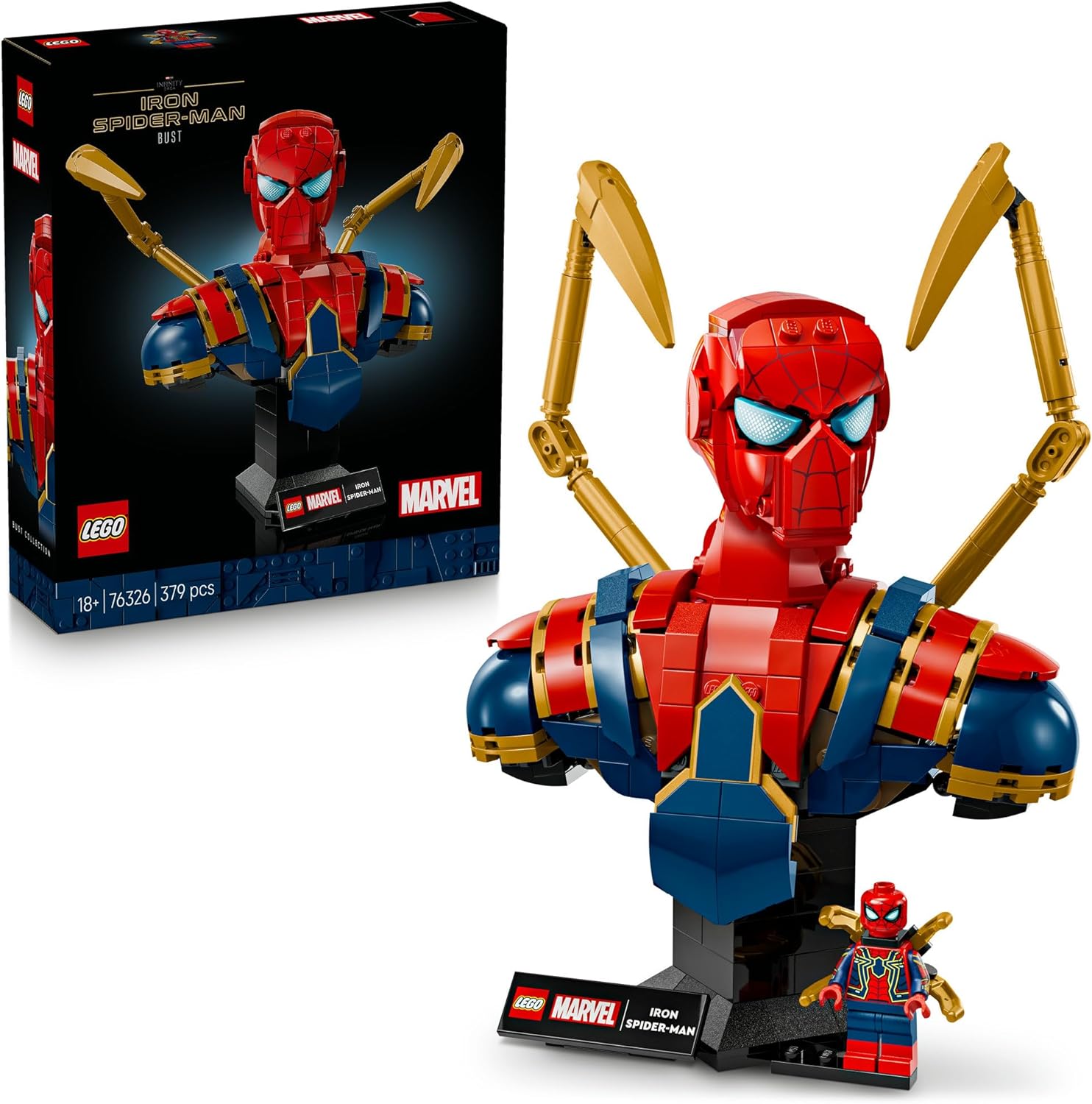 LEGO 76326 BUSTO DI IRON MAN SUPER HEROES
