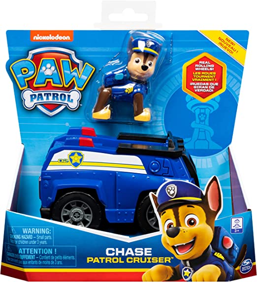 SPINMASTER 6061799 PAW PATROL VEICOLO BASE CHASE