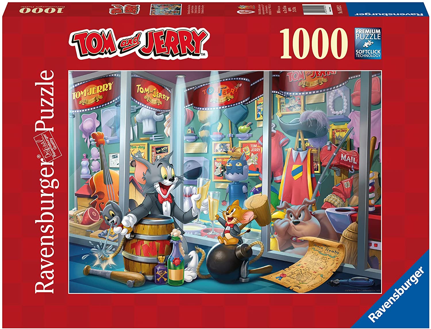 RAVENSBURGER 16925 PUZZLE DA 1000 PZ. TOM & JERRY