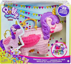 MATTEL GVL88 POLLY POCKET UNICORNO MAGICHE SORPRESE