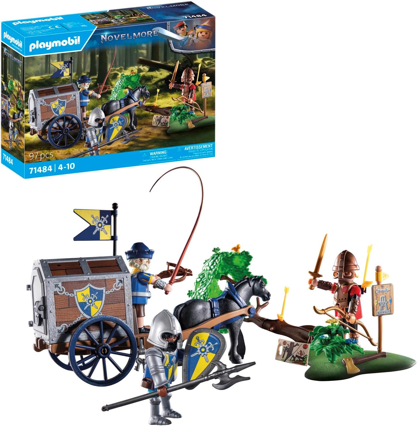 PLAYMOBIL 71484 ASSALTO AL FORZIERE REALE