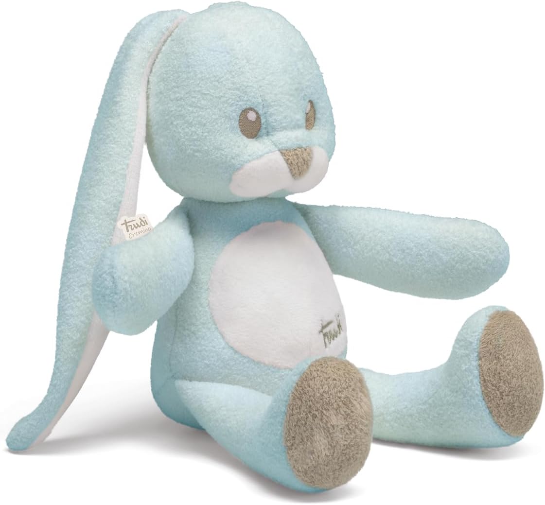 TRUDI 28171 PELUCHE CONIGLIO CREMINO AZZURRO