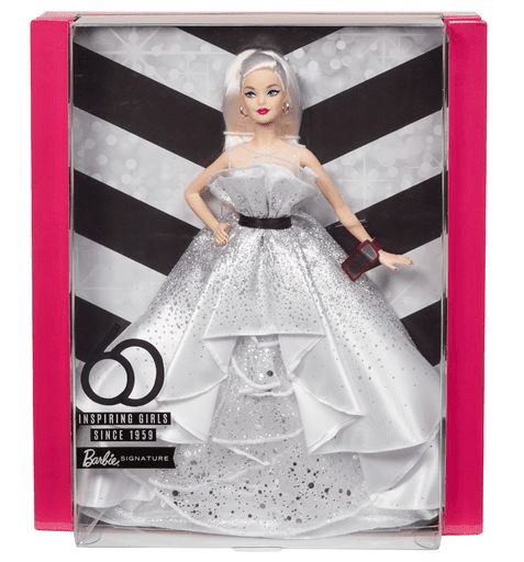 MATTEL FXD88 BARBIE CELEBRAZIONE 60 ANNIVERSARIO