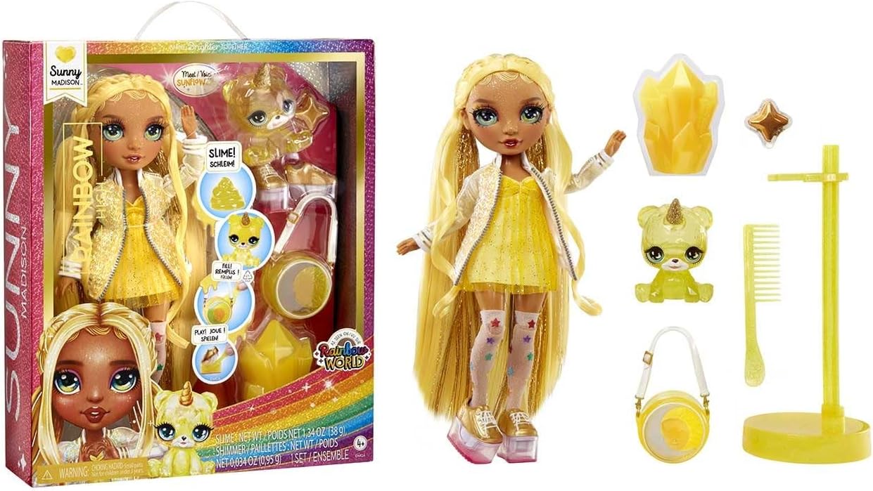 MGA 120186 RAINBOW HIGH FASHIO DOLL SUBBY YELLOW