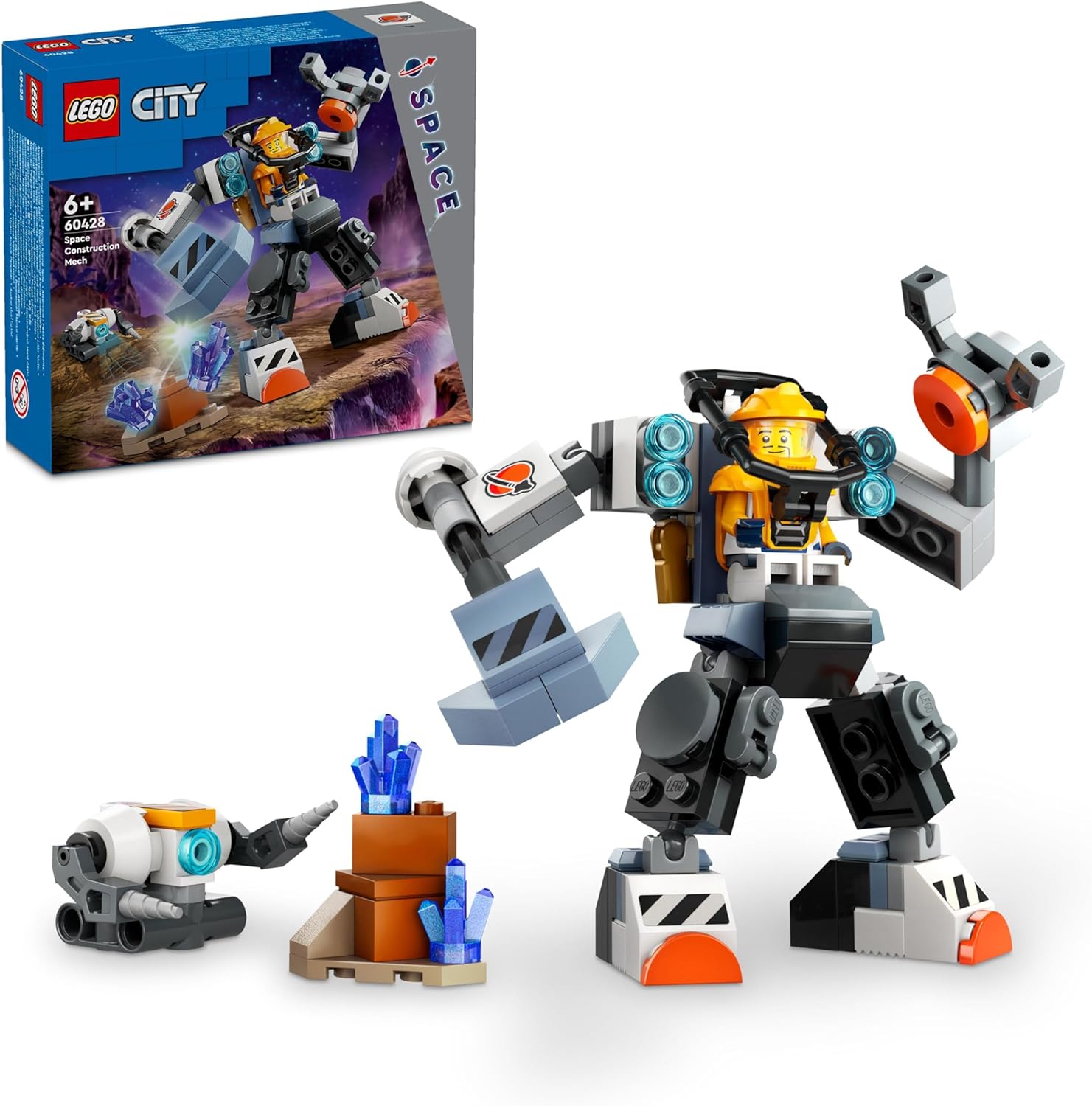 LEGO 60428 MECH DI COSTRUZIONE SPAZIALE CITY