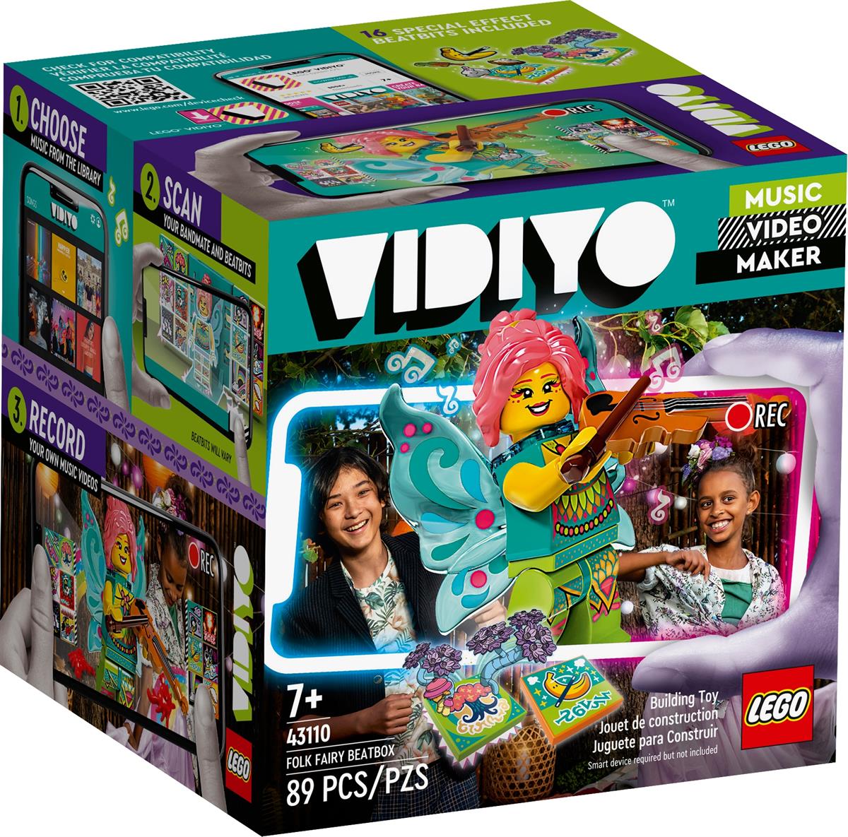 LEGO 43110 FOLK FAIRY BEATBOX VIDIYO