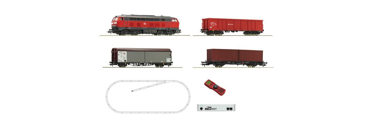 ROCO 51312 SET DIGITALE Z21 LOCO + CARRI