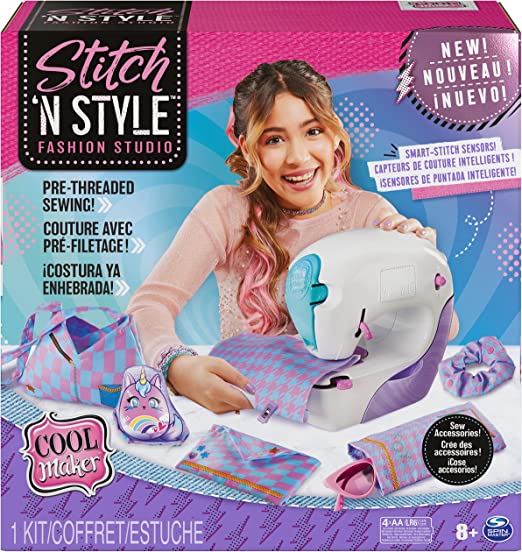 SPINMASTER 6063925 MACCHINA DA CUCIRE STITCH N'TYLE